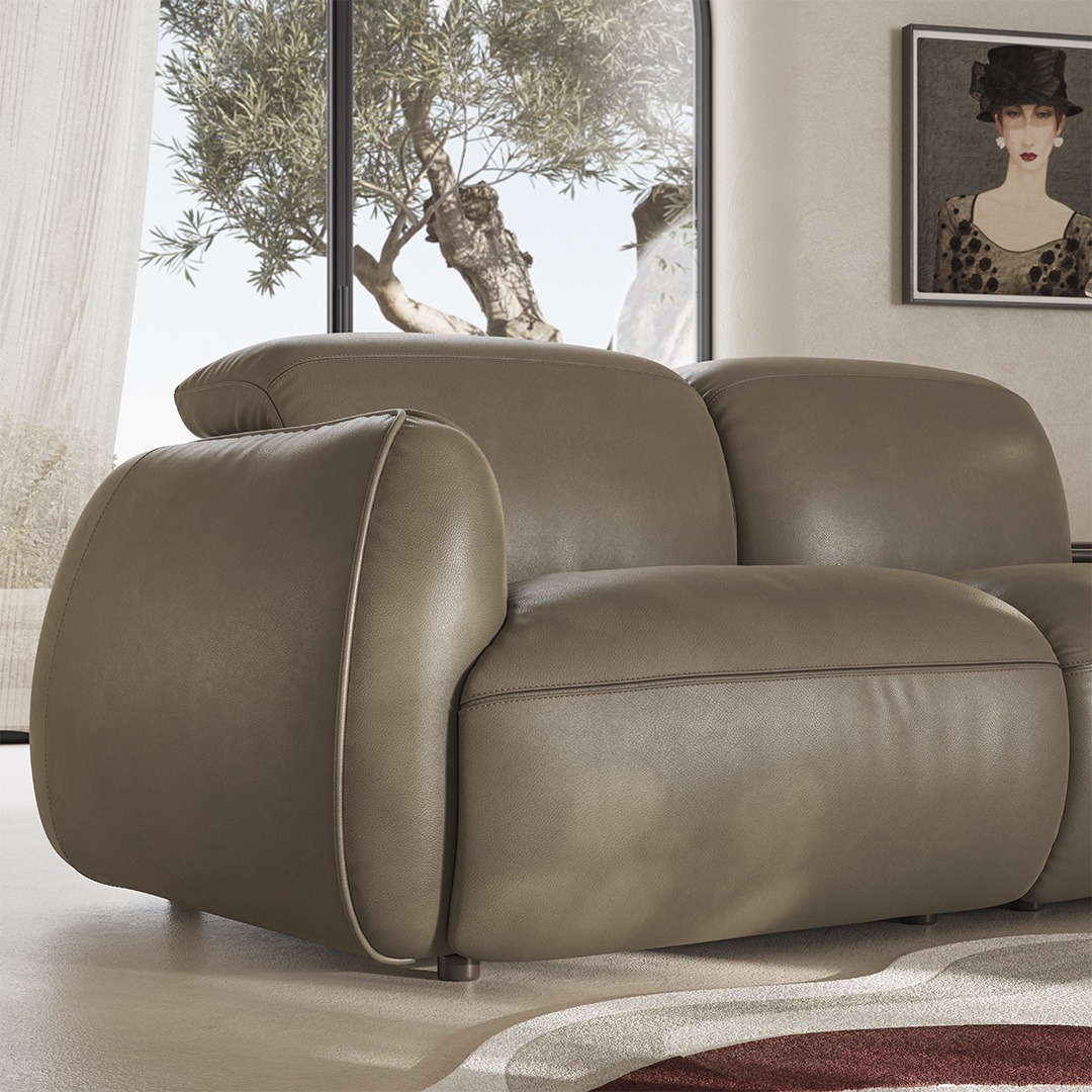 Диван Mindful от Natuzzi Italia: стиль и комфорт в деталях
