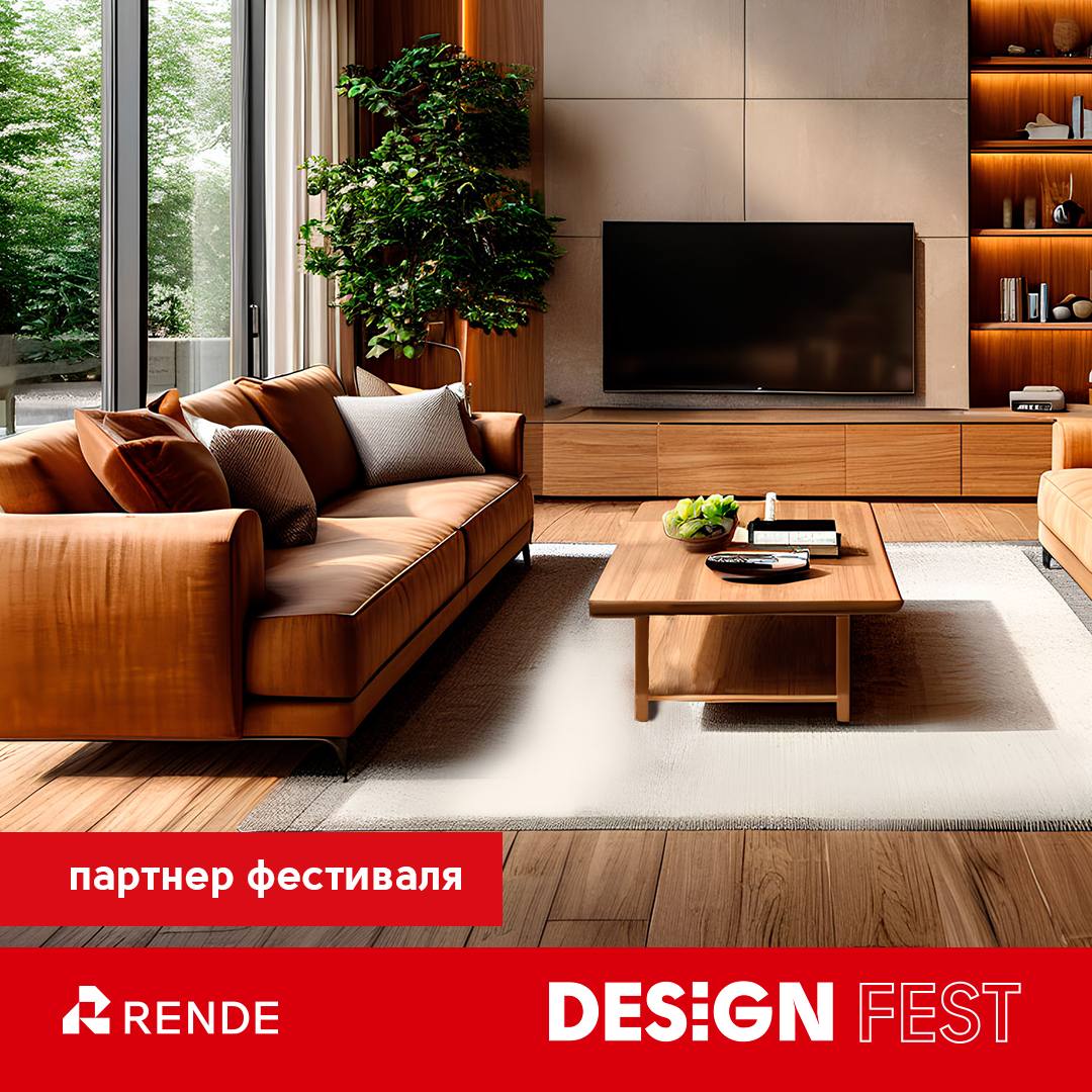 RENDE — генеральный партнер Design Fest