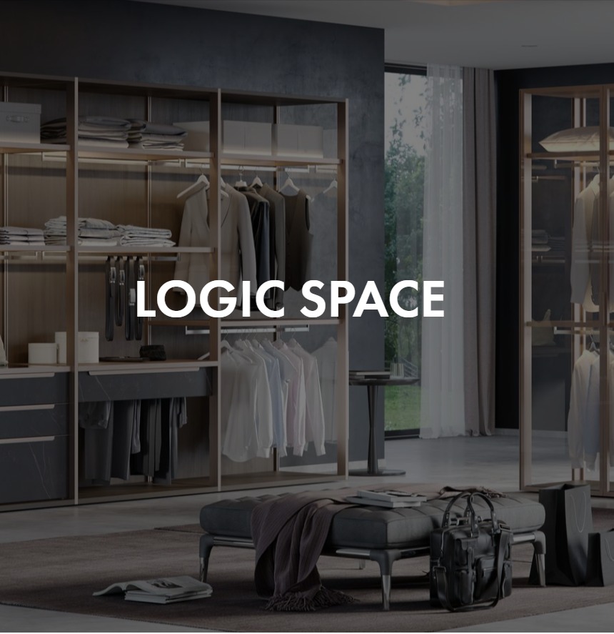 Гардеробные системы Logic Space от Giulia Novars